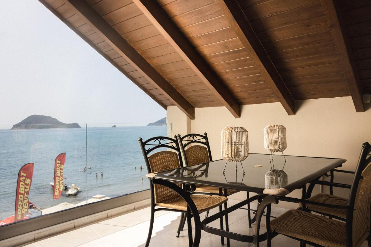 George Beachfront Apartments Lithakia  Eksteriør bilde