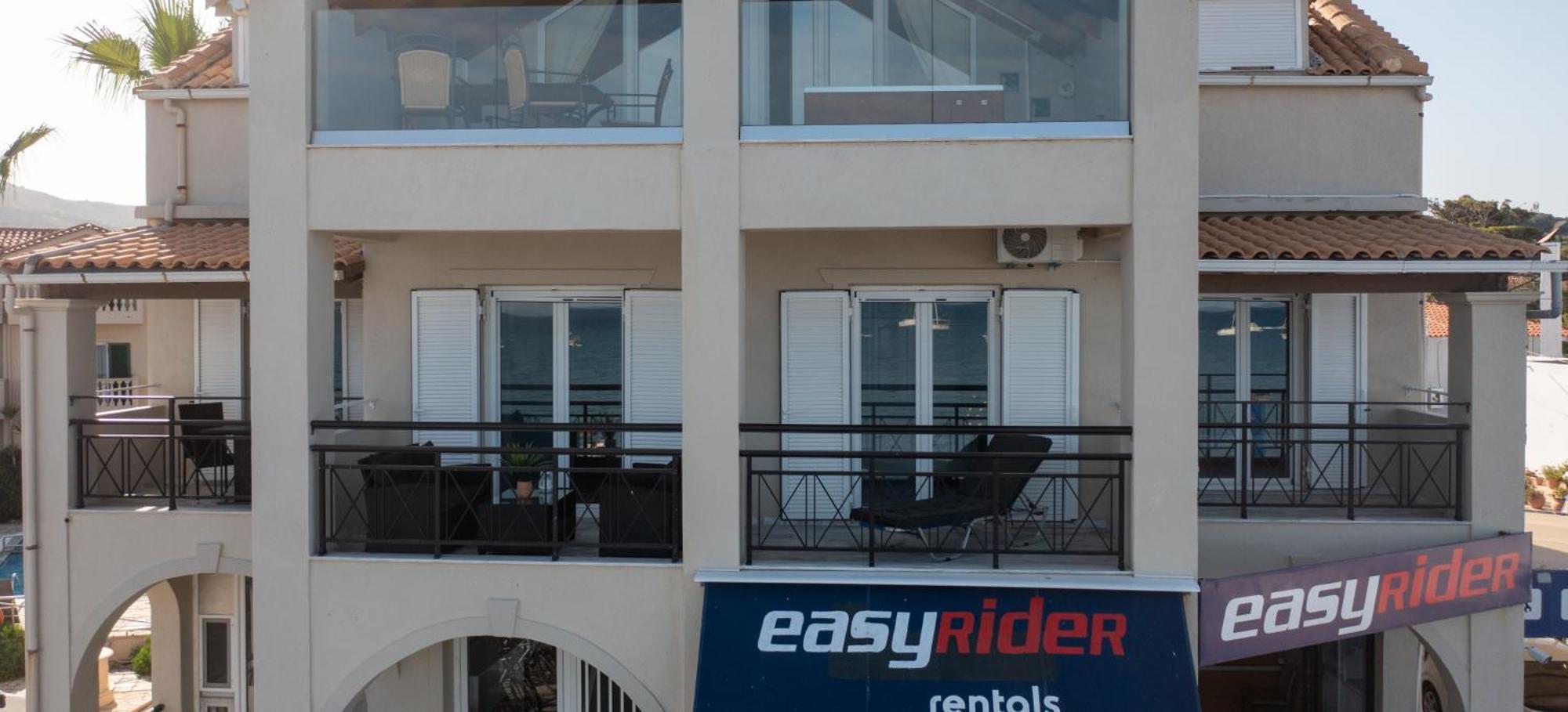 George Beachfront Apartments Lithakia  Eksteriør bilde